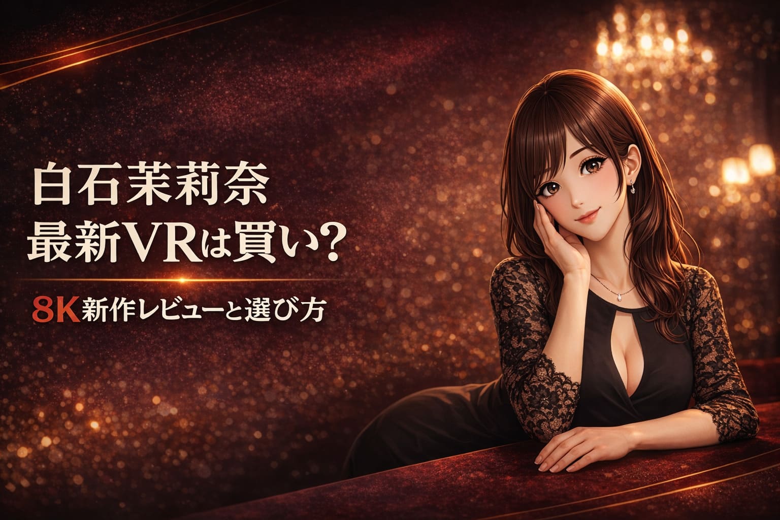 白石茉莉奈 最新VRは買い？8K新作レビューと失敗しない選び方のアイキャッチ画像